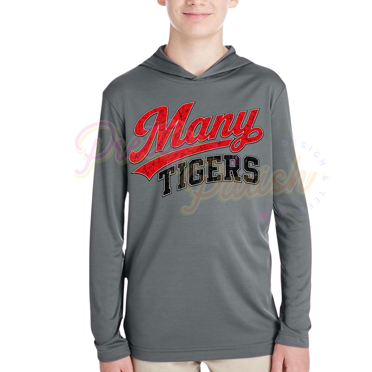 Many Tigers Hooded Shirt