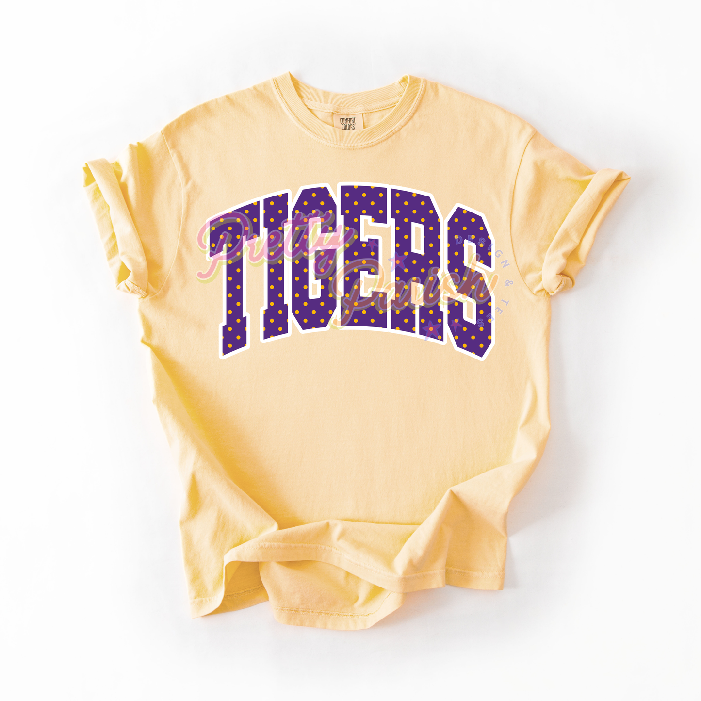 Tigers Polka Dots
