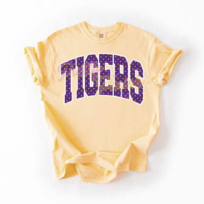 Tigers Polka Dots