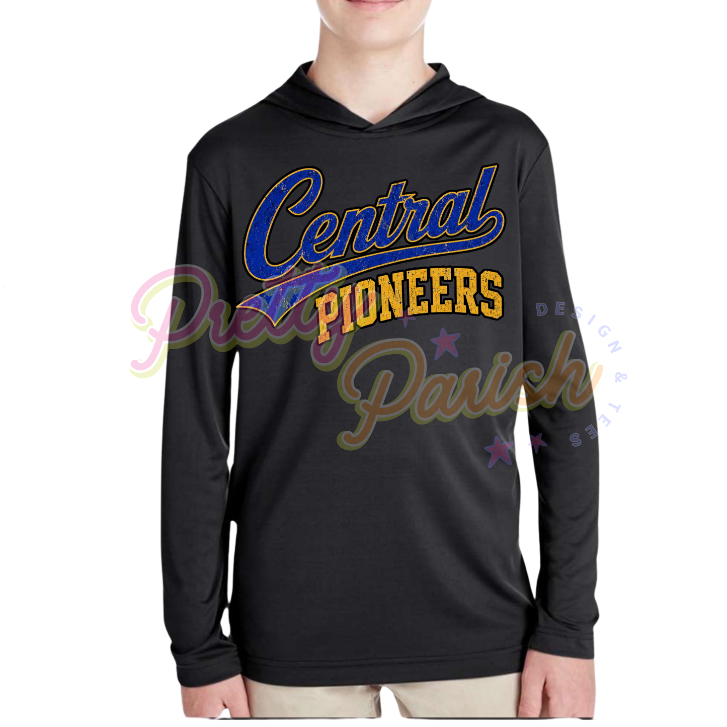 Central Pioneers  Hooded Shirt