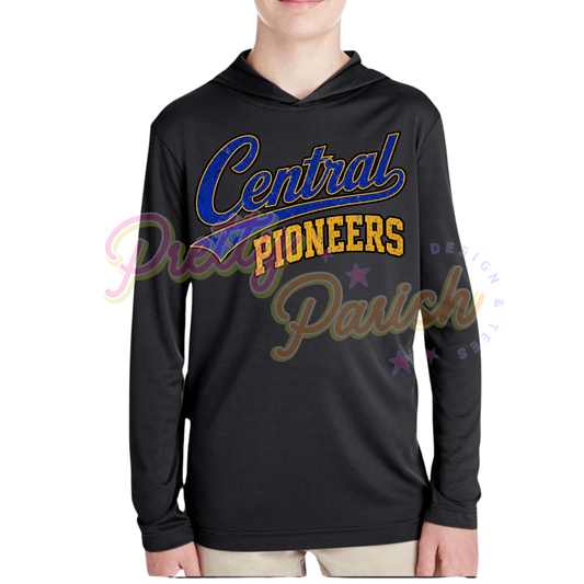 Central Pioneers  Hooded Shirt
