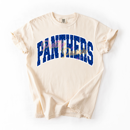 Panthers Polka Dot