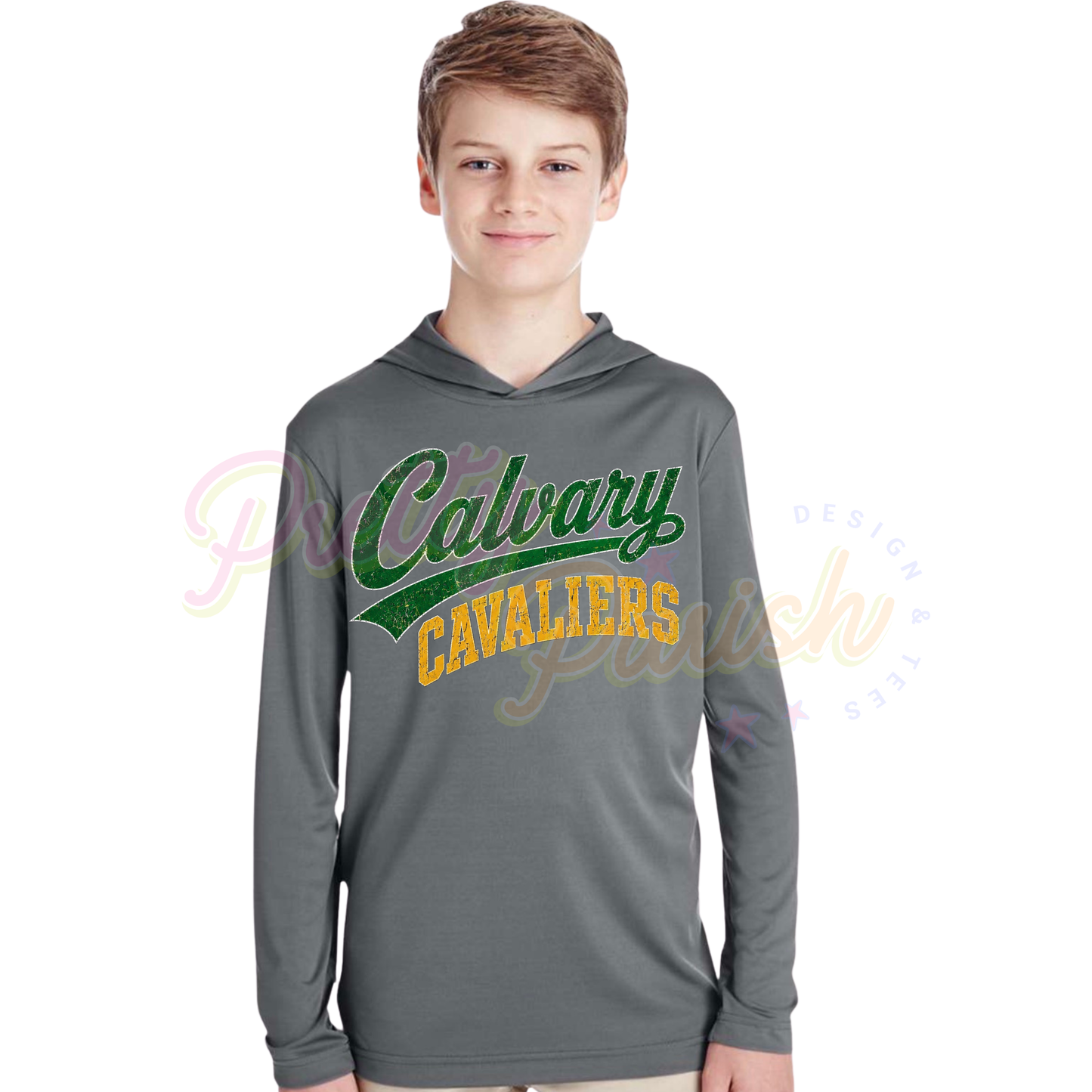 Calvary Cavaliers  Hooded Shirt