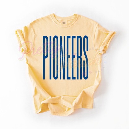 Pioneers Word - Blue