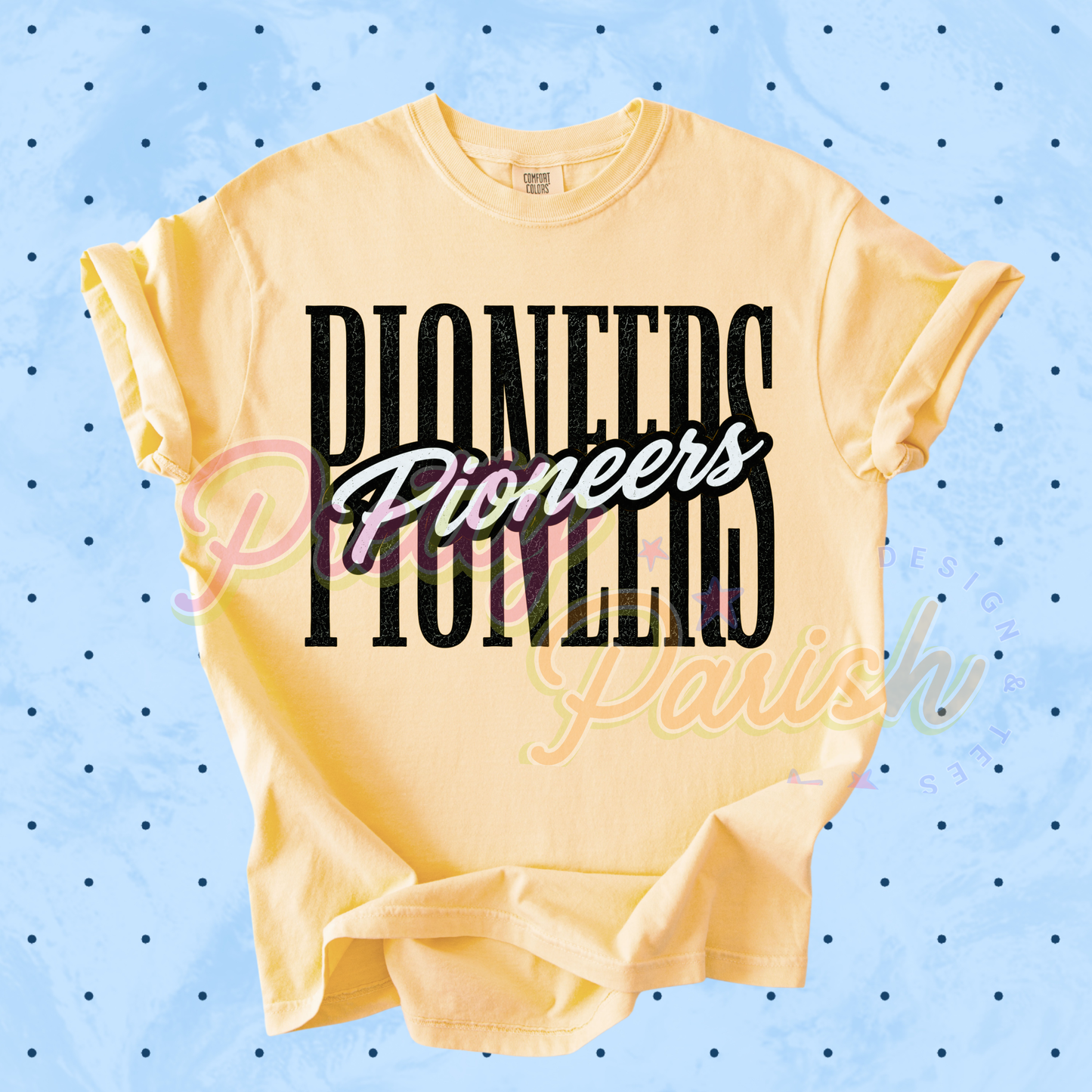 Pioneers Tall & Cursive