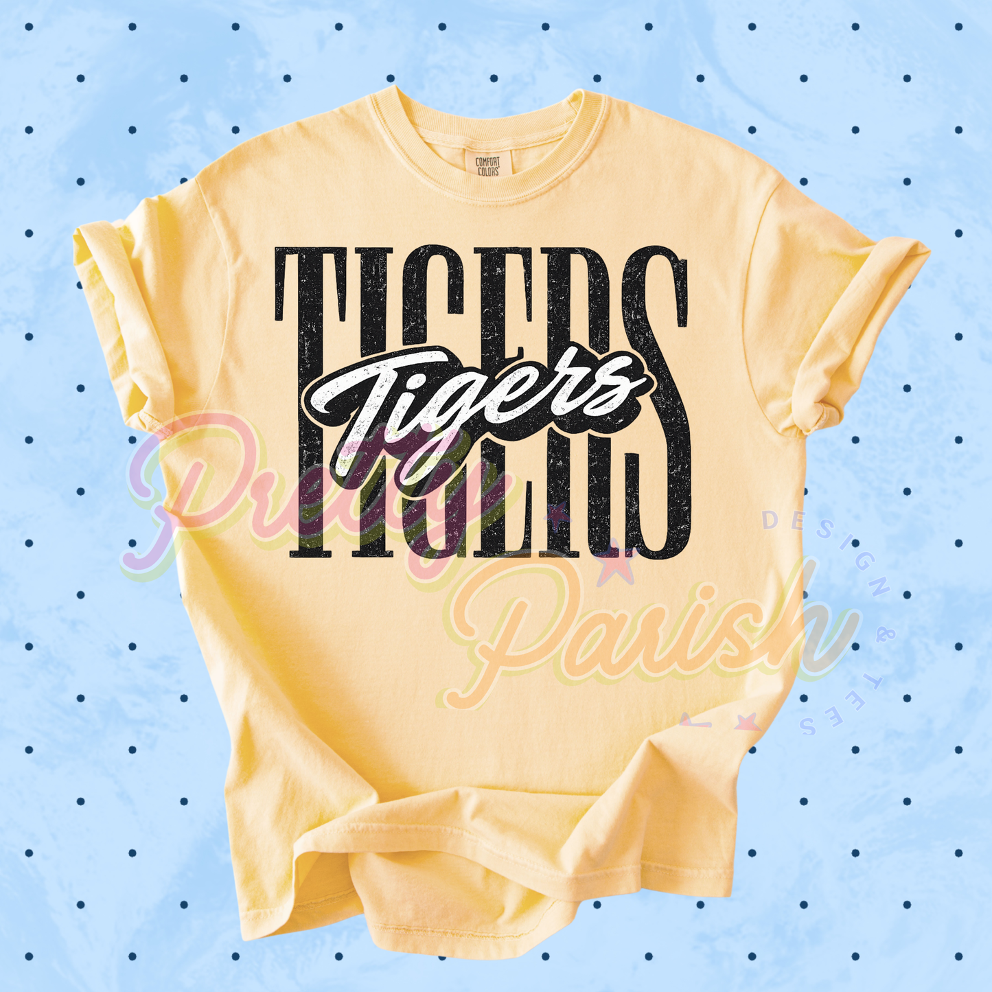 Tigers Tall & Cursive