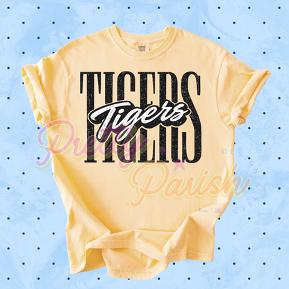 Tigers Tall & Cursive